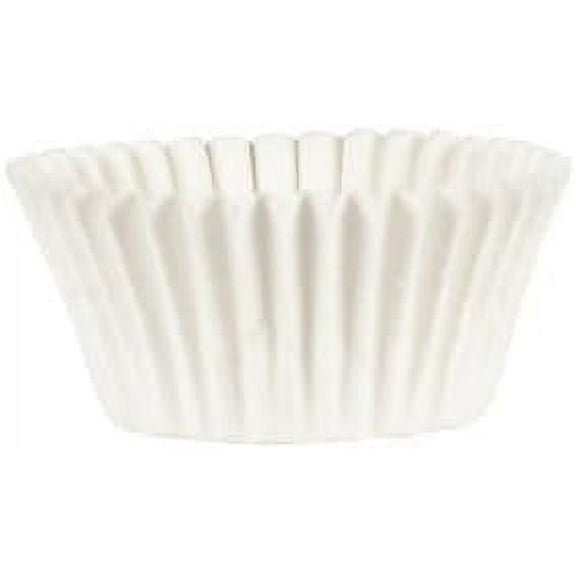 Mini Cupcake White Paper Baking Cups – Non-Stick & Greaseproof Liners for Muffins, Cupcakes, Desserts – Ideal for Parties, Baking, and Special Occasions, Everyday-Use, Party-Ready and Durable (72)