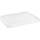 thumbnail image 3 of TrueCraftware- Set of 2 Polypropylene Half Size Sheet Pan Cover Clear Color- Sheet Pan Cover for Baking Tray Baking Pans for Cookies and Cakes Perfect for Home Bakery and Restaurants, 3 of 5