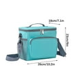 thumbnail image 3 of Vaidha Stock Take Away Insulation Bag For Lunch Boxes Large Capacity Office Workers' Bento Bags Handbags Insulation Bags, 3 of 6