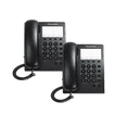 thumbnail image 1 of Combo 2 Piezas Teléfono Fijo Panasonic KX-TS550MEB Negro con 10 Teclas de Marcación Rápida, Montaje en Pared y Remarcado para Oficina o Casa, 1 of 5