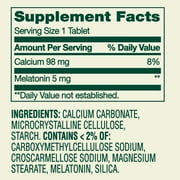 Spring Valley Melatonin Tablets Sleep Support Dietary Supplement Value Size, 5 mg, 240 Count