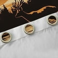 thumbnail image 4 of Manfei Teens Wildlife Deer Black Out Curtains, Farmhouse Animal Curtains Pack of 2 (42x63 Each), Rustic Countryside Bedroom Curtains, Curtains and Drapes Room Decor, 4 of 6
