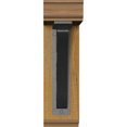 thumbnail image 2 of 4"W x 11 1/2"D x 14"H Tristan Traditional Ironcrest Rough Sawn Bracket, Western Red Cedar (2"W x 7 1/2"D x 10"H Iron Bracket), 2 of 5