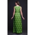 thumbnail image 5 of Bimba Geometric Women Long Tank MaxiDress Round Neck Printed Party Gown-Small, 5 of 5