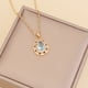 thumbnail image 1 of Collar para mujer, joyería para mujer, collar de diamantes de moda para mujer, colgante de cadena de clavícula con gotas de agua de cristal, anillo de joyería, 1 of 3