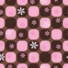 Creative Cuts So Soft Fleece Brown and Pink Fabric, 1.5 Yd.