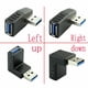 thumbnail image 4 of Adaptador USB 3.0 macho a hembra con ángulo de extensión de 90 grados E5E7, 4 of 7