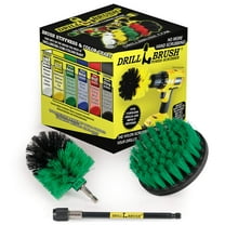 Drill Brush Kitchen Accessories - Kitchen Cleaning Extension Kit - Kitchen Sink Hard Water Remover - Kitchen Cleaning Supplies - Oven Scrubber Brush Set - Countertop Cleaning Brush - Household Brush
