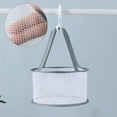 thumbnail image 4 of Mesh Shower Dry Basket Organizer Storage For Makeup Brush Hanging Drying Net Beauty Sponge Windproof Airing Drip Dryer Rack, 4 of 8