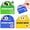 3 Box-b, variant on Cute Fruit Monster Pop Up Sticky Notes, Reusable Office Stationery with Strong Adhesion, Fun Desk Essential for Office & Study (3 Box-A)