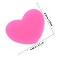 thumbnail image 2 of FELTECHELECTR 6 PCS Tennis Racket Dampeners Heart Shape for Professional Players with Stability, 2 of 3