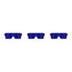 thumbnail image 1 of Bewildely 8 modos Quick Flash USB Led Party USB Charge Gafas luminosas Glow Gafas de sol Navidad Concierto Luz Juguetes Decoraciones de Halloween Type3 NO3 Bewildely CBP070661, 1 of 6