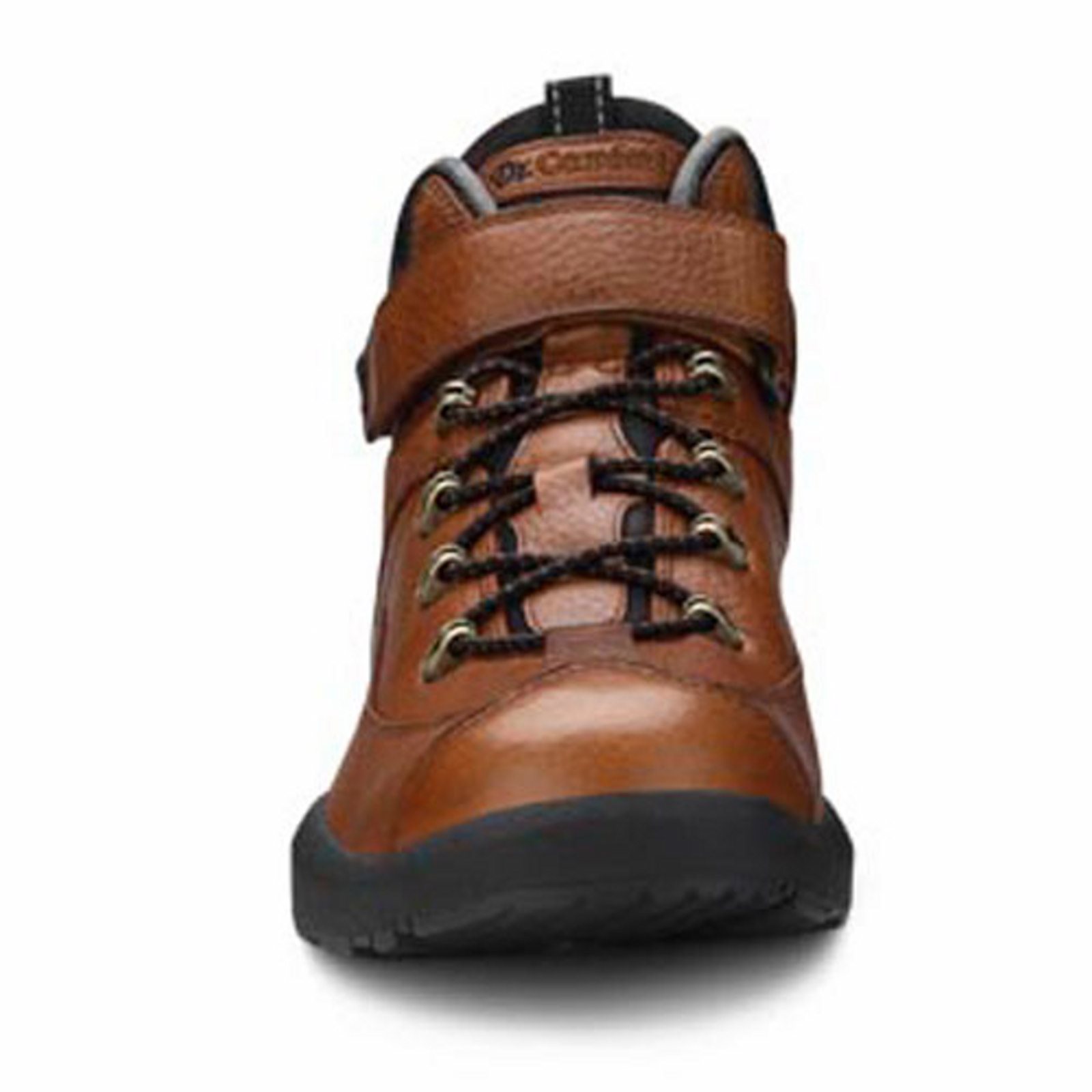 Dr. Comfort Ranger Men's Hiking Boot: 6 Medium (B/D) Black Elastic Lace w/Strap - image 2 of 4