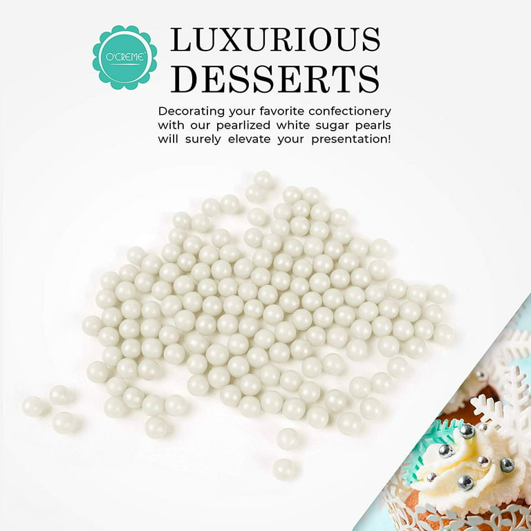 Edible Pearls & Diamonds for Cakes