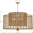 thumbnail image 3 of Crystorama Lighting - Jayna - 12 Light Chandelier In Farmhouse And Industrial, 3 of 5