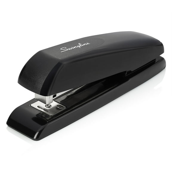 Durable Full Strip Desk Stapler, 20-Sheet Capacity, Black | Bundle of 5 Each