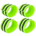 thumbnail image 1 of Unique Bargains 4 Pcs Bandes Réfléchissantes pour Poignet Cheville Bandes Réfléchissantes Haute Visibilité Cyclisme Cyclisme Réflecteur Sangles Vert, 1 of 7