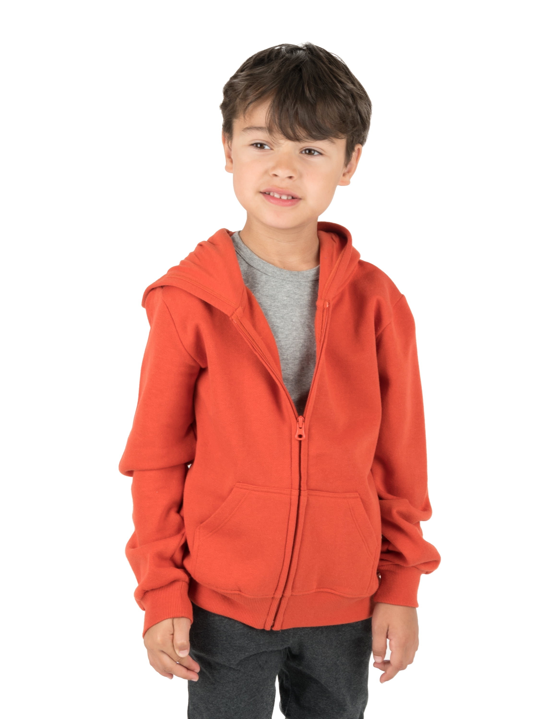 Boys cheap orange hoodie