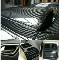 Auto Accessories 7D Glossy Carbon Fiber Vinyl Film Car Interior Wrap Stickers