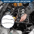 thumbnail image 2 of Junta de tapa de válvula No.BK3Q6K260AA para Ford Transit Everest Junta de sello de válvula de cabeza de cilindro, 2 of 6