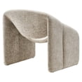 thumbnail image 4 of Accent Chair, Khaki Brown, Fabric, Living Kitchen Cafe Bistro Hospitality Restaurant, Modern Contemporary HB36691, 4 of 9