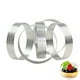 thumbnail image 2 of Anillo Circular para Tarta de Acero Inoxidable Molde para Pastel de Torre Herramientas para Hornear, Anillo Perforado para Mousse Pastel, 2 of 5