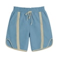thumbnail image 5 of Aoiroe Women's Hiking Cargo Shorts Quick Dry Athletic Gym for Women Exercise Lounge Light blue XL, 5 of 5