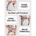 thumbnail image 6 of Weardear 18" High Waisted Skirts for Women Pleated Athletic Skorts with 4 Pockets Inner Drawstring Golf Skirts for Tennis Workout, 6 of 6