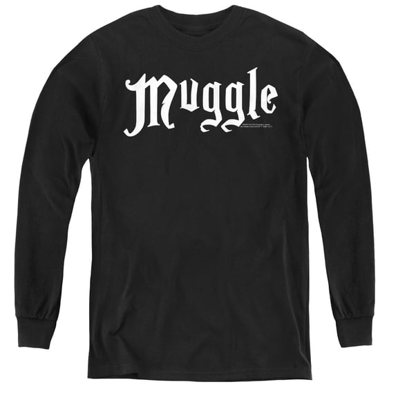 Harry Potter - Muggle - Youth Long Sleeve Shirt - Small