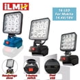 thumbnail image 2 of Para Ma*kita Linterna de Batería Li-ion de 14.4V-18V Linterna para Exteriores Luz de Trabajo LED Inalámbrica de 3.3 Pulgadas Lámpara de Acampar Iluminación de Emergencia, 2 of 8