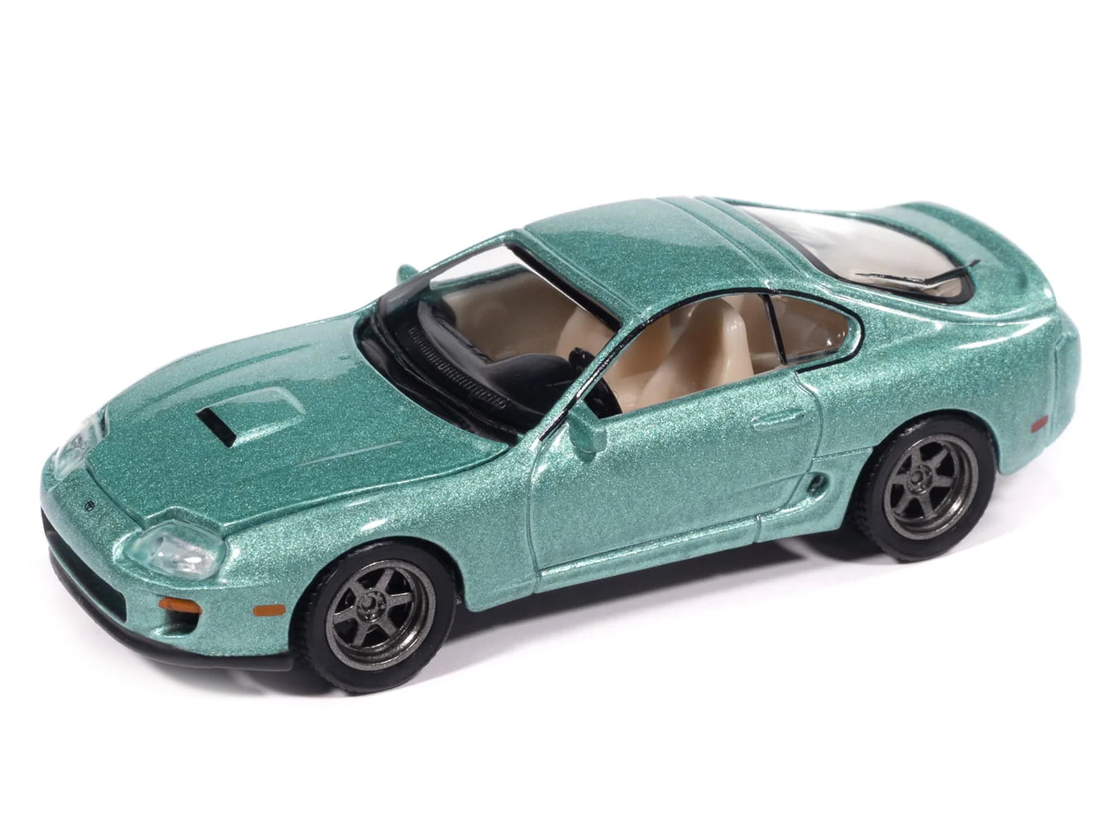 Auto World 1:64 Die Cast 1998 Toyota Supra (No Spoiler & Custom Wheels)