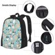 thumbnail image 3 of Balery Colorful Dog Mochila Escolar 3 en 1 para Niños - Mochila Resistente con Lonchera Térmica y Estuche - Mochila Escolar para Niños y Niñas, 3 of 7