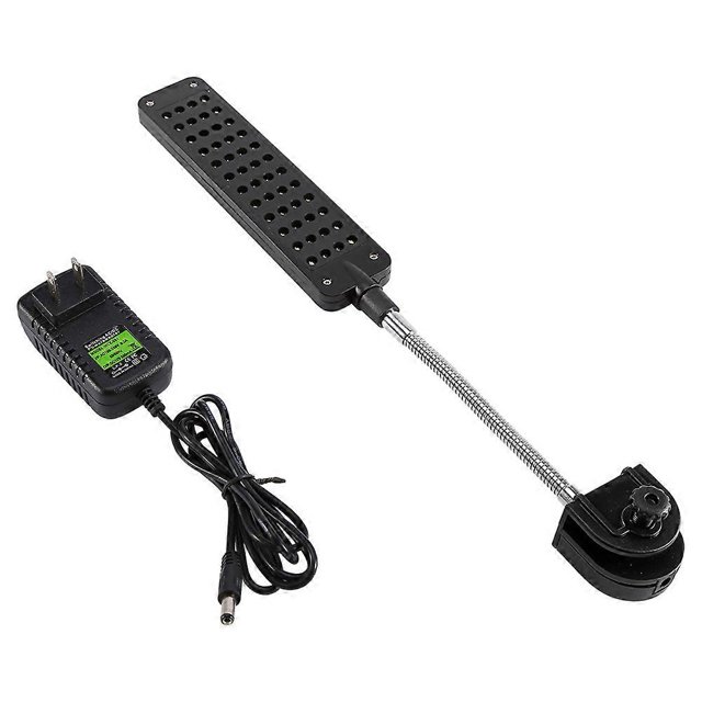 48 LED Aquarium Light Flexible Arm Clip on Plant Grow Fish Tank White Blue Lamp