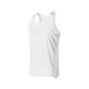 thumbnail image 2 of Camiseta de tirantes para hombre para entrenamiento, camiseta de natación, camiseta interior, chaleco deportivo de secado rápido, para correr, Blanco S, 2 of 9