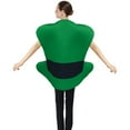Youmylove St. Patrick's Day Set Novelty Green Hat With Print Stage
