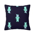 thumbnail image 1 of ZICANCN Decorative Throw Pillow Covers , Bunny Children Texture Couch Sofa Decorative Knit Pillow Covers for Living Room Farmhouse 16"x16", 1 of 8