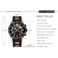 thumbnail image 5 of Mini Focus Men's Sports Watch Casual Waterproof Quartz Watch with Multiple Functions, 5 of 11