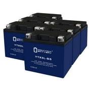 YTX5L-BS Lithium Replacement Battery Compatible with Adventure Power Power Sport - 6 Pack