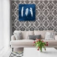 thumbnail image 4 of Epic Art 'Cyanotype Feathers II' by Grace Popp, Acrylic Glass Wall Art, 24"x24", 4 of 5