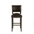 thumbnail image 4 of William Indoor Contemporary Bonded Leather Barstool (Set of 2), Brown and Wenge, 4 of 13