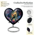 thumbnail image 3 of SABURIAL Humming Bird Urn - Small Urn For Human Ashes Adult Female - Large Cremation Urns For Mom & Dad - Combo Of 8 Inch & 3 Inch, 3 of 7