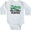 Inktastic Future Volleyball Player Long Sleeve Creeper Sports Childs Team Boys