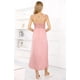 thumbnail image 2 of Camisón ALCEA ROSEA de satén de seda con encaje para mujer (rosa S), 2 of 5