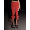 thumbnail image 4 of Rdhnmea Women Capri Pants Solid Color Elastic Waist Tie-Up Cropped Pants, 4 of 9