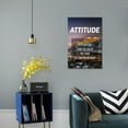thumbnail image 2 of Inspirational Canvas Wall Art Attitude Motivational Poster Print Artwork Nature Landscape Picture Painting Wall Decor for Modern Home Bedroom Hallway Office School Ready to Hang [12''''Wx 18''''H], 2 of 6