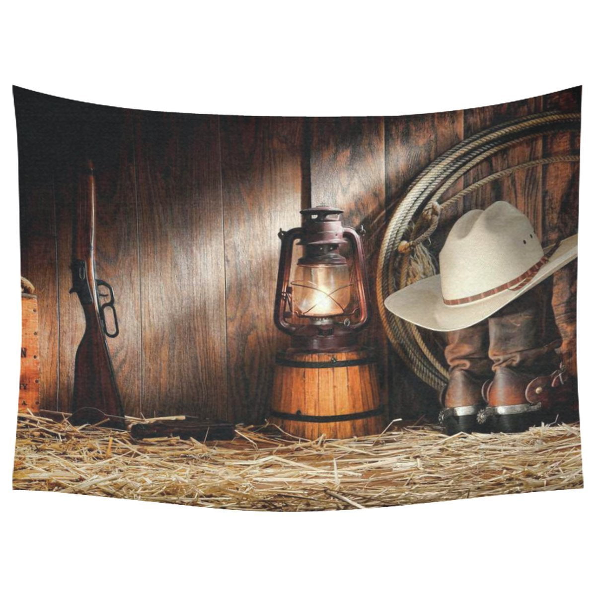 PHFZK American West Rodeo Cowboy Home Decor Wall Art, Western Decor