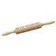 thumbnail image 5 of Rodillo de amasar grabado en relieve Rodillo de amasar de madera con patrones Galleta texturizada Estilo E, 5 of 9