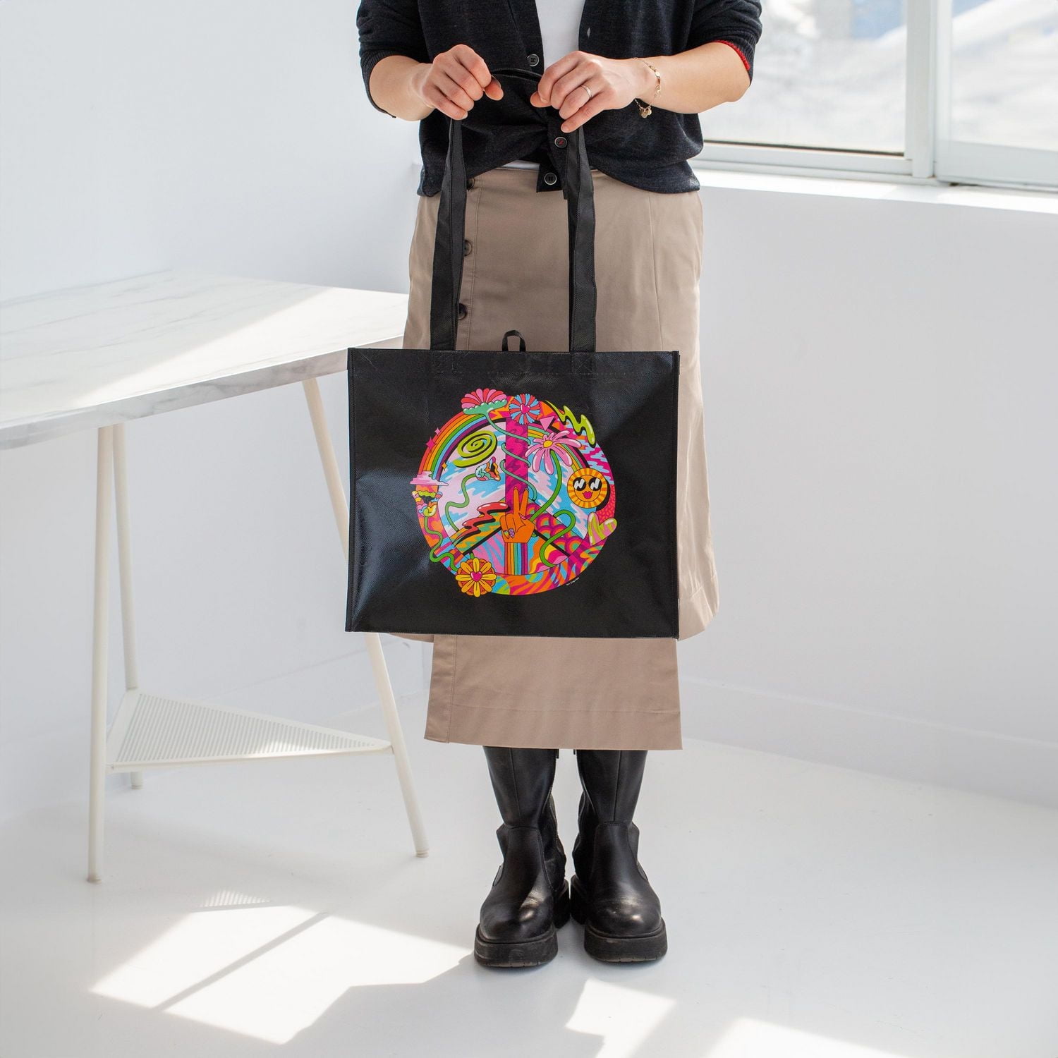 2025 Pride Month Reusable Grocery Bag, Shopping Bag