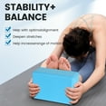 thumbnail image 4 of ATERCEL Yoga Blocks EVA Foam Fitness Yoga Stability & Strength Training 2 Pack 9"x6"x4", 4 of 7