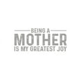 thumbnail image 2 of Reed, Tara 24x12 Black Ornate Wood Framed with Double Matting Museum Art Print Titled - Mother  Sentiments panel I-Greatest Joy, 2 of 4
